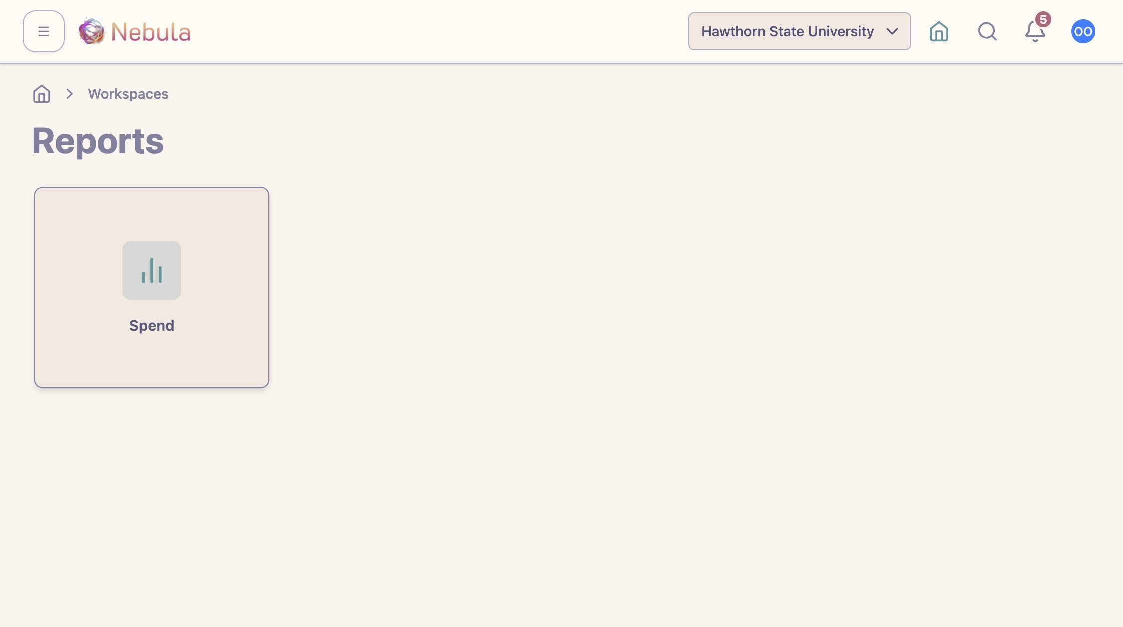 Overview of Nebula reports screenshot 2