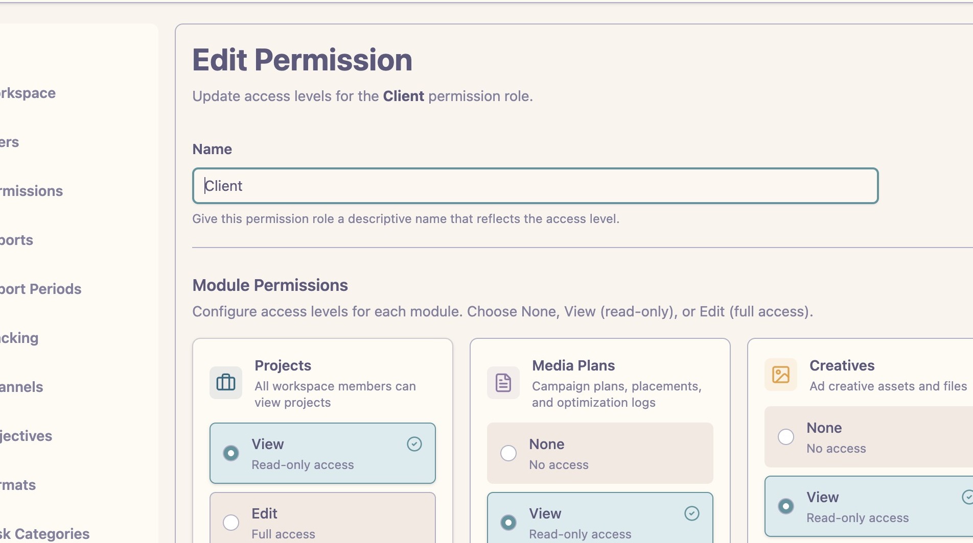 Managing workspace settings and integrations screenshot 5